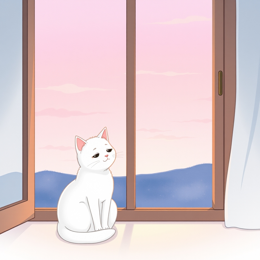 夕暮れの maomao