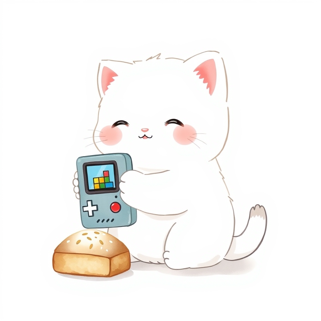 テトリスと玄米パンと Maomao